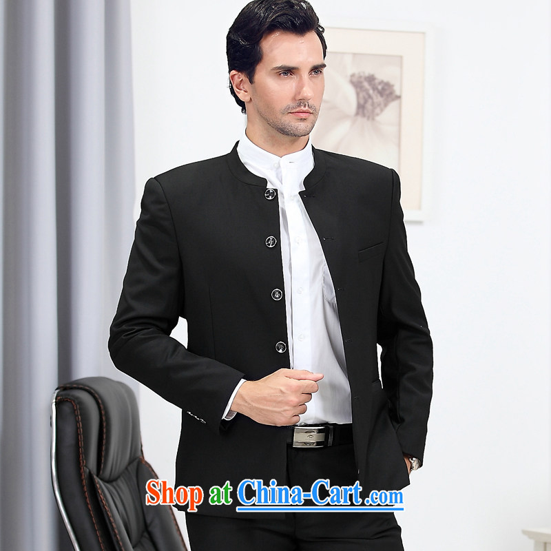 Van Gogh's Ms Audrey EU's 2015 suit smock Kit men's business and leisure travellers, and is suit Korean Beauty flows for the generalissimo package 668 black suit pants + 200/3 XL Van Gogh, Ms Audrey EU, fanweier), online shopping