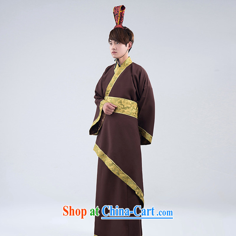 Energy Mr. Philip Li men's classical Chinese improved Han-male knights clothing photography photography just clothing tracks were all Brown, energy, Philip Li (mode file), and, on-line shopping