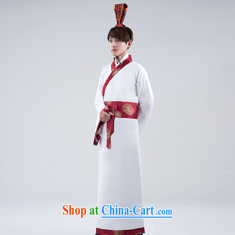 Energy Mr. Philip Li Feng Huang Han-male white red edge has been civil service performance improvement male uniforms are white, energy, Philip Li (mode file), and, on-line shopping