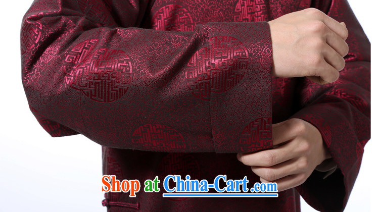 to send Chinese men's Spring and Autumn and crosstalk dress the gown and show their new Chinese robe double-sleeved gown stylish Chinese wind-tie up for leisure loose red circle gown XL 3 new pre-sale 5 Day Shipping pictures, price, brand platters! Elections are good character, the national distribution, so why buy now enjoy more preferential! Health