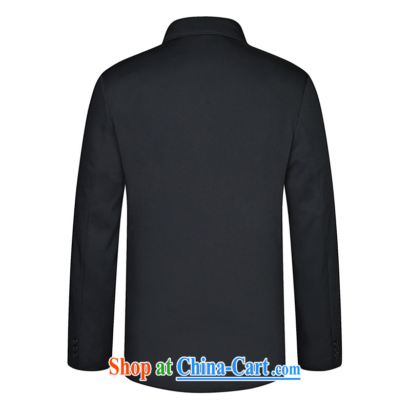 Double-spring new, older men's jackets leisure China wind smock jacket and T-shirt deep cyan, 80, James Tien Pei-chun, and that, on-line shopping