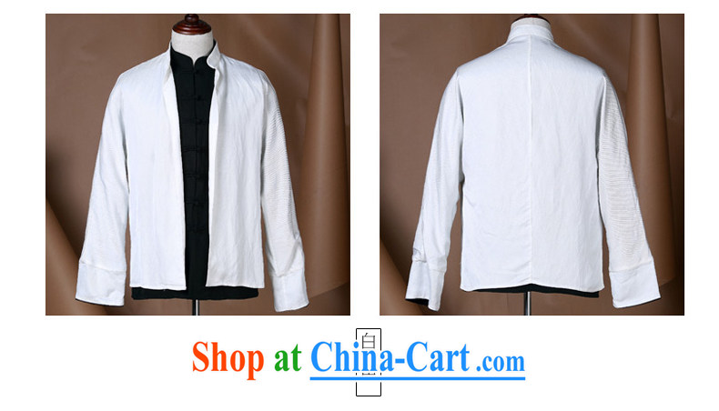Riding a leopard health autumn jacket men and Chinese China wind improved Han-serving Nepal men's wear long-sleeved cotton the leave of two-color hit the buckle clothing white XXXL pictures, price, brand platters! Elections are good character, the national distribution, so why buy now enjoy more preferential! Health