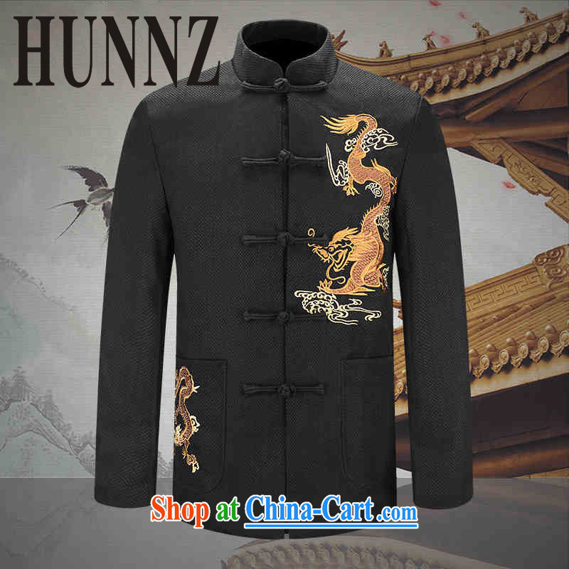 Products HUNNZ quality cotton the male Chinese dragon jacket China wind men's jackets jacket during the republic of Dragon smock 185