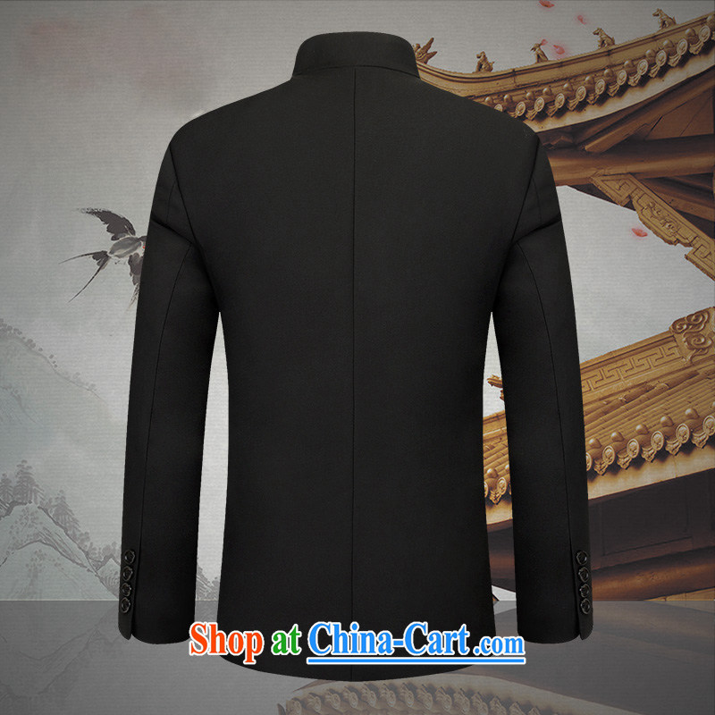 Products HANNIZI new Chinese, for young Chinese beauty men's smock Korea fashion men's Sun Yat-sen Service Package black 195, Korea, (hannizi), and shopping on the Internet