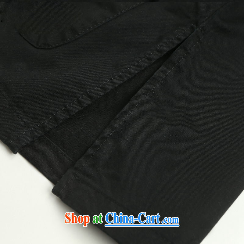 Products HANNIZI new and classical Chinese style men's Tang replace old napped long-sleeved shirt, and for the charge-back national costumes black 180, Korea, (hannizi), and, shopping on the Internet