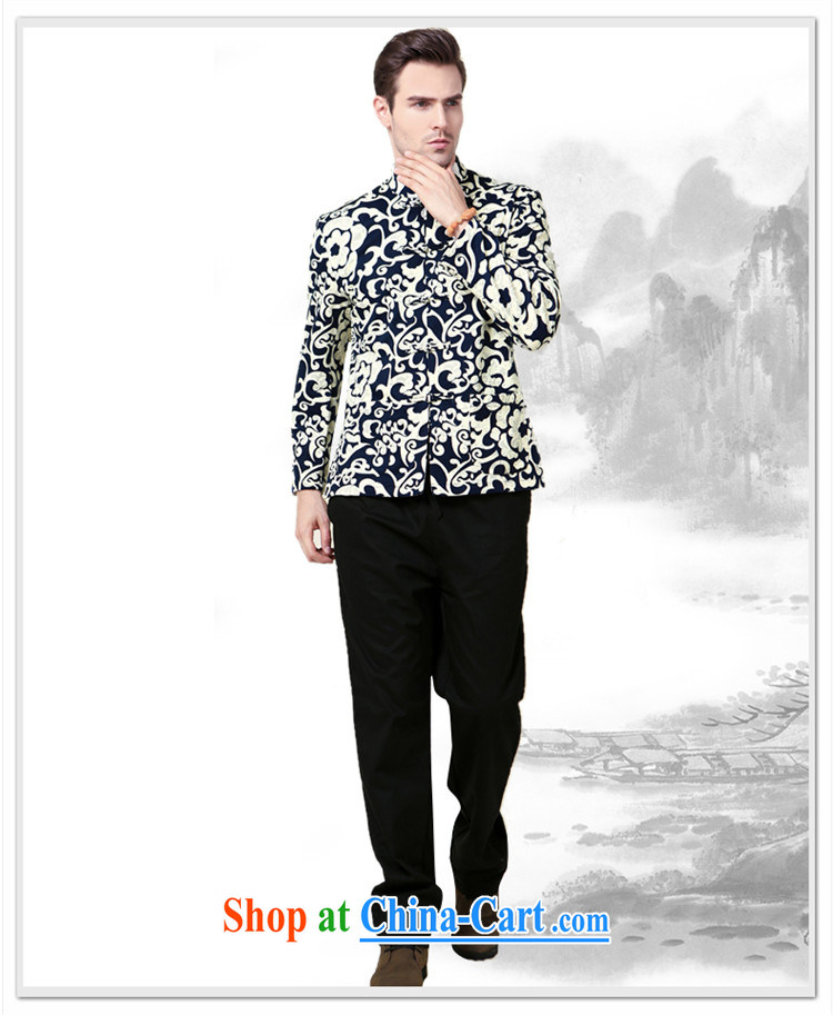 Products HUNNZ men Tang jackets classical Chinese style 3 D color stamp duty, for the charge-back Chinese men's long-sleeved men's black 185 pictures, price, brand platters! Elections are good character, the national distribution, so why buy now enjoy more preferential! Health