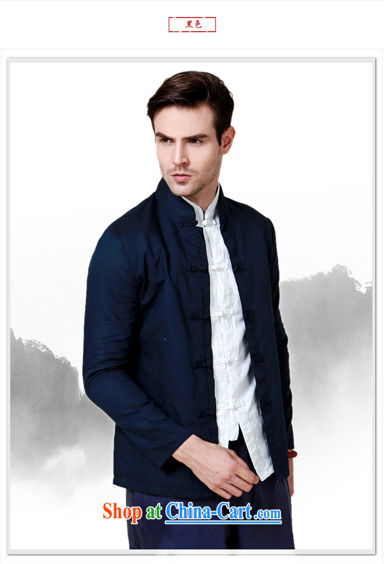 name brands HANNIZI natural cotton Ma Man Tang with long-sleeved shirt China wind up collar shirt Solid Color Chinese-tie men's white 185 pictures, price, brand platters! Elections are good character, the national distribution, so why buy now enjoy more preferential! Health
