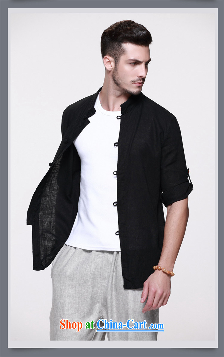 Products HUNNZ natural linen men's Chinese-tie, for Chinese men's jackets China wind cultivating stereo shirt black 185 pictures, price, brand platters! Elections are good character, the national distribution, so why buy now enjoy more preferential! Health
