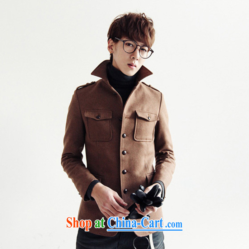 Dan Jie Shi (DANJIESHI) 2015 stylish fall on the Korean beauty lounge jacket hair? The jacket and collar retro smock male and black XL, Dan Jie Shi (DAN JIE SHI), shopping on the Internet