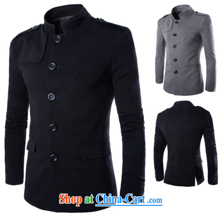 Dan Jie Shi (DANJIESHI) 2015 new ultra-Good model English temperament, for Leisure Suit Rome smock jacket and black (XL) pictures, price, brand platters! Elections are good character, the national distribution, so why buy now enjoy more preferential! Health
