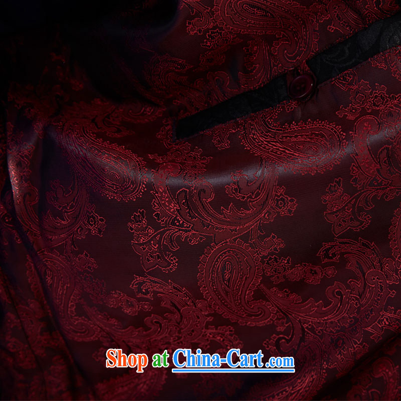 De-tong and Sauna silk Chinese jacket and autumn 2015 the China wind jacket parka brigades