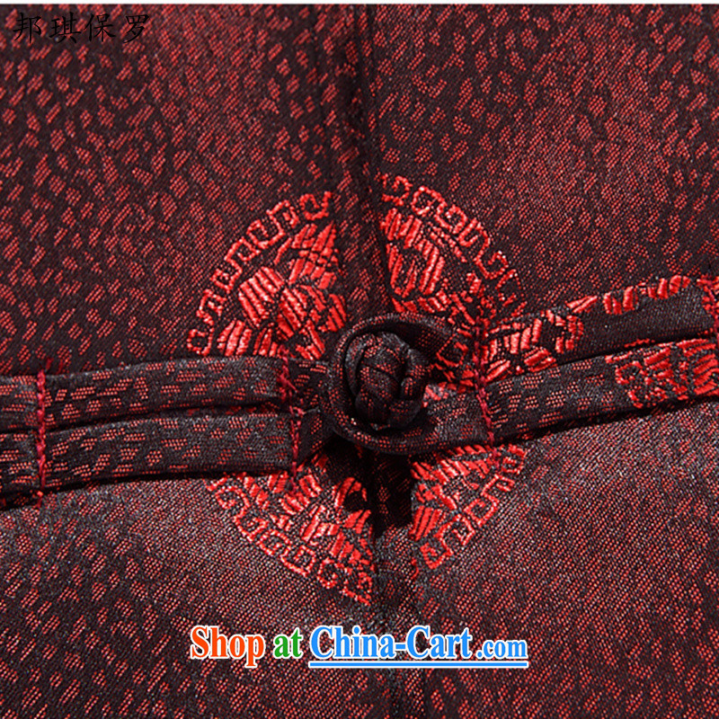 Bong-ki Paul spring older people happy Chinese elderly people long-sleeved jacket tang on men and older persons in couples Tang replace spring Jacket - 88,030 88,030 men, 170, Paul Angel, shopping on the Internet