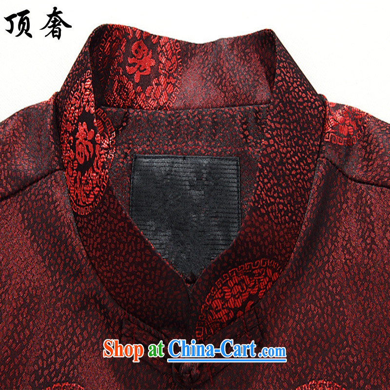 Top Luxury in older Chinese men and women taxi couples Chinese T-shirt red loose version Chinese improved autumn and winter, the elderly have been married life long-sleeved jacket 8806, female, red T-shirt 180 women and the top luxury, shopping on the Int