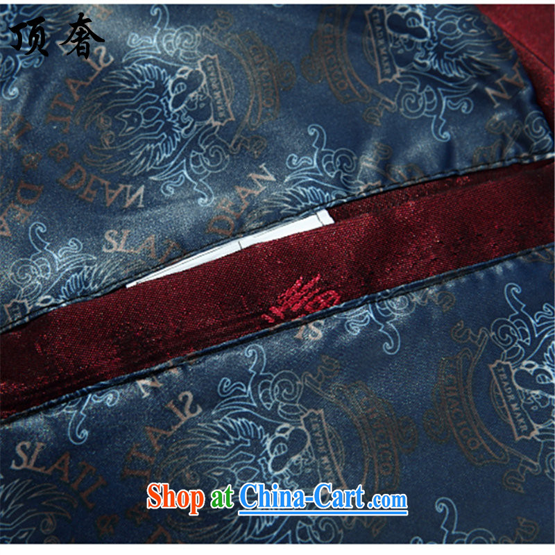The extravagance, older men detained the national dress China wind kit, for improved leisure long-sleeved Chinese autumn jackets, served the life dress 05 well fields, field-blue package 190/XXXL men, with the top luxury, shopping on the Internet