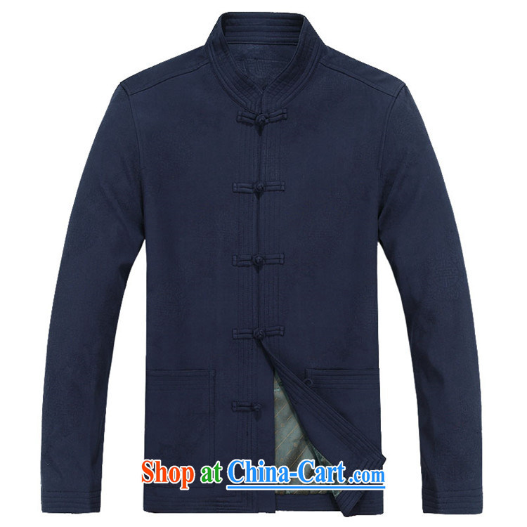 The chestnut mouse New Men Tang jackets long-sleeved kit, for China wind Autumn Chinese jacket, old blue T-shirt 90 pictures, price, brand platters! Elections are good character, the national distribution, so why buy now enjoy more preferential! Health