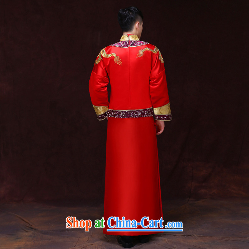Miss CHOY So-yuk-ki-soo-wo service men and the Chinese men's wedding dresses new unbroken bows dresses of the Tang with costumed smock wedding package clothing a L, Miss CHOY So-yuk-ki, shopping on the Internet