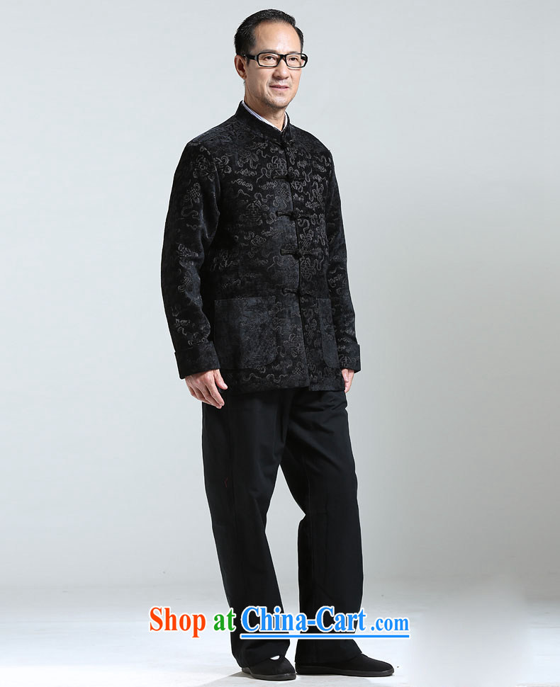 Products HUNNZ 2015 New Men's classical Chinese style Chinese elderly in long-sleeved sweater jacket Chinese male brown XXXXL pictures, price, brand platters! Elections are good character, the national distribution, so why buy now enjoy more preferential! Health