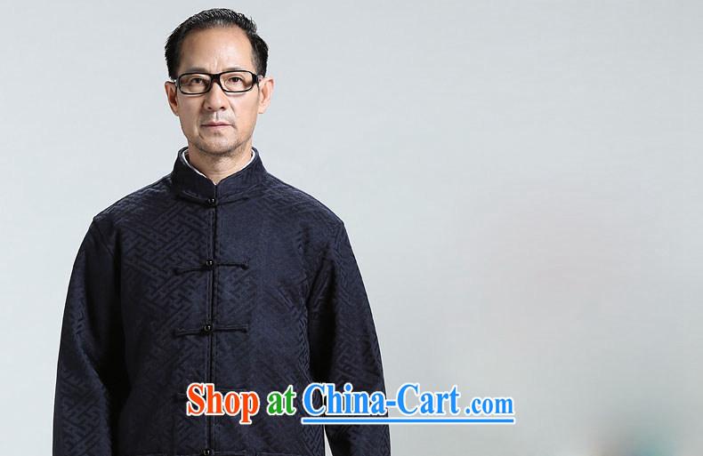 Name HANNIZI, new, older men's Long-Sleeve is detained Tang jackets China wind Han-T-shirt the T-shirt dark blue XXXXL pictures, price, brand platters! Elections are good character, the national distribution, so why buy now enjoy more preferential! Health