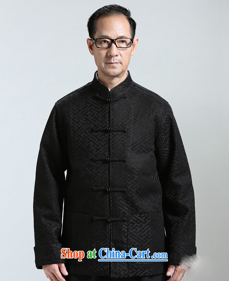 Name HANNIZI, new, older men's Long-Sleeve is detained Tang jackets China wind Han-T-shirt the T-shirt dark blue XXXXL pictures, price, brand platters! Elections are good character, the national distribution, so why buy now enjoy more preferential! Health