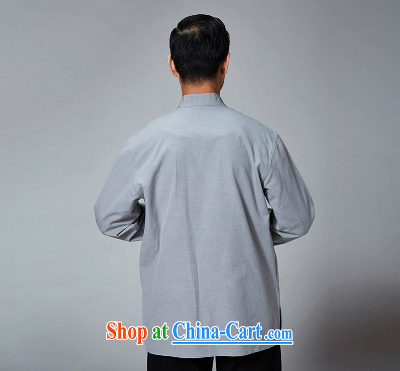 Products HUNNZ New China wind classical Chinese old muslin-tie, for long-sleeved solid color jacket father with light blue 190 pictures, price, brand platters! Elections are good character, the national distribution, so why buy now enjoy more preferential! Health