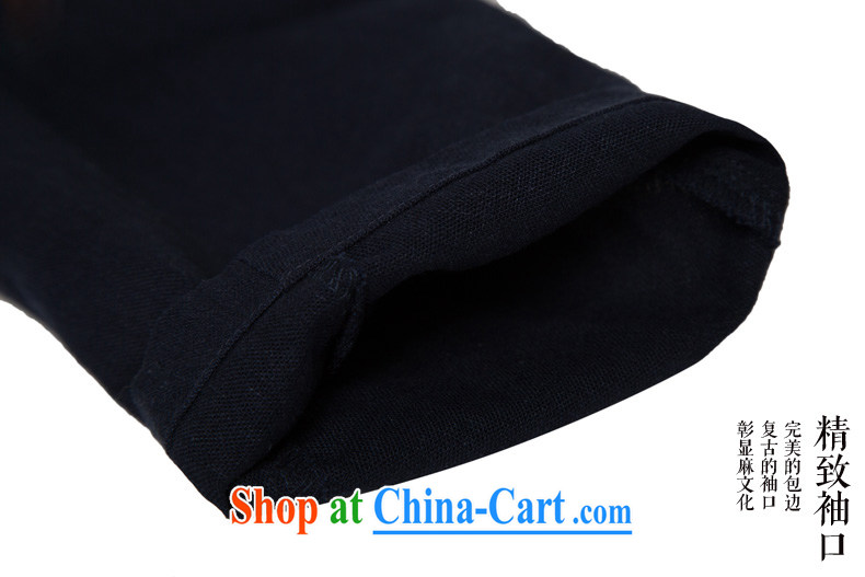 Products HANNIZI China wind natural cotton the Zen master service classical Chinese Han-liberal spiritual cynosure serving serving wise dark blue XL pictures, price, brand platters! Elections are good character, the national distribution, so why buy now enjoy more preferential! Health