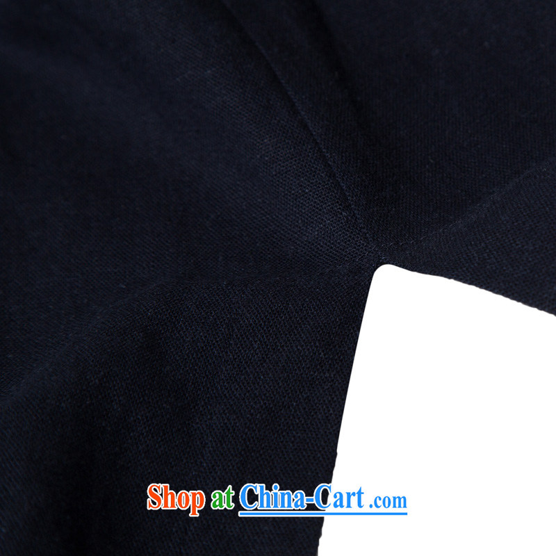 Name, HANNIZI China wind natural cotton the priest serving classic Chinese Han-liberal spiritual cynosure serving serving wise dark blue XL, Korea, colorful (hannizi), online shopping