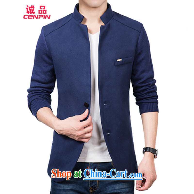 (men's Chinese Wind and leisure, for suit coats 906 dark blue XXXL, (CENPIN), shopping on the Internet