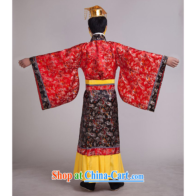 Time his adult costumes uniforms clothing Minister minister prince serving uniform ancient officials and Han-red adult, 160 - 175 CM pictures, price, brand platters! Elections are good character, the national distribution, so why buy now enjoy more preferential! Health