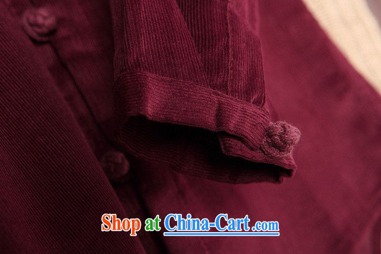 Dan Jie Shi 2015 New National wind leisure shirt long-sleeved male and antique Chinese autumn replace leisure fashion China wind-tie shirt autumn and winter with the Tibetan cyan L pictures, price, brand platters! Elections are good character, the national distribution, so why buy now enjoy more preferential! Health