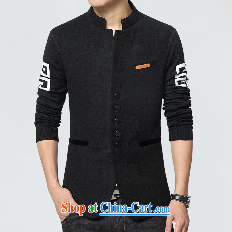 Dan Jie Shi 2015 new smock with autumn new stylish Leisure Suit men's jackets youth with students who are decorated with small suit black 2 XL, Dan Jie Shi (DAN JIE SHI), online shopping