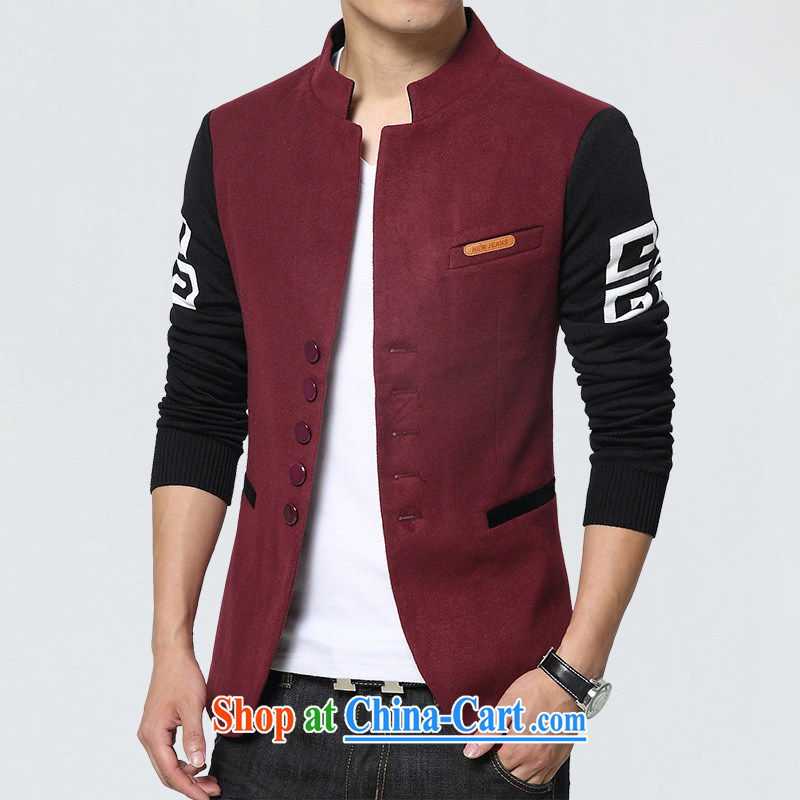 Dan Jie Shi 2015 new smock with autumn new stylish Leisure Suit men's jackets youth with students who are decorated with small suit black 2 XL, Dan Jie Shi (DAN JIE SHI), online shopping