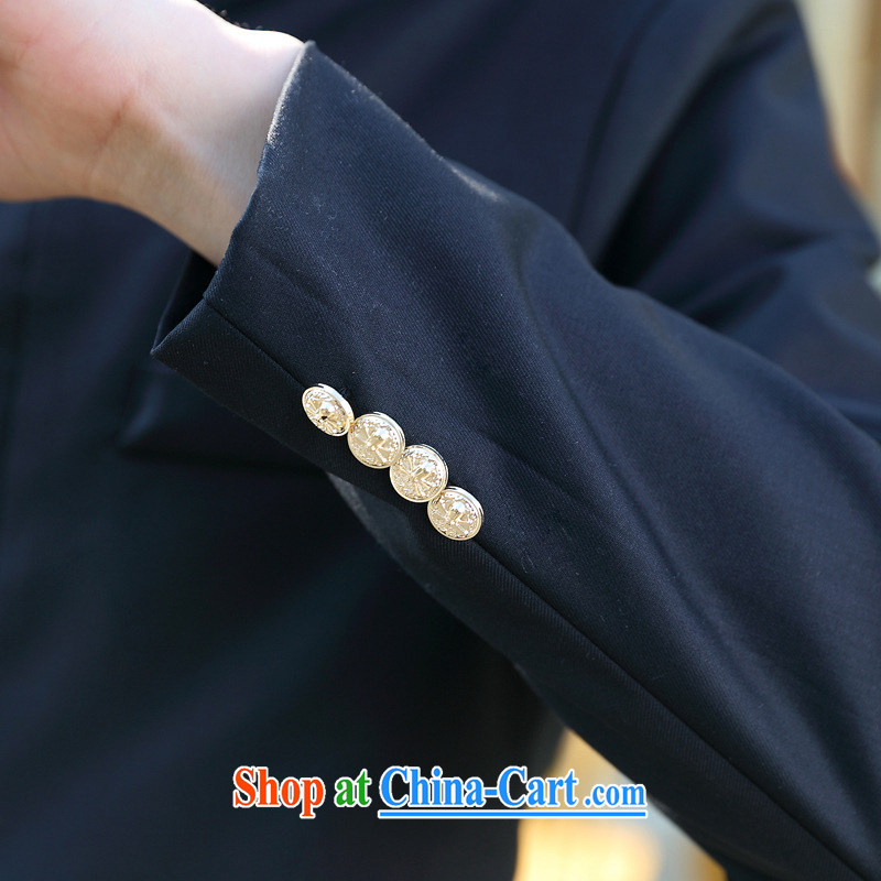 Dan Jie Shi 2015 new beauty with blood high school uniforms short smock small suits students t-shirt jacket casual stylish black M, Dan Jie Shi (DAN JIE SHI), online shopping