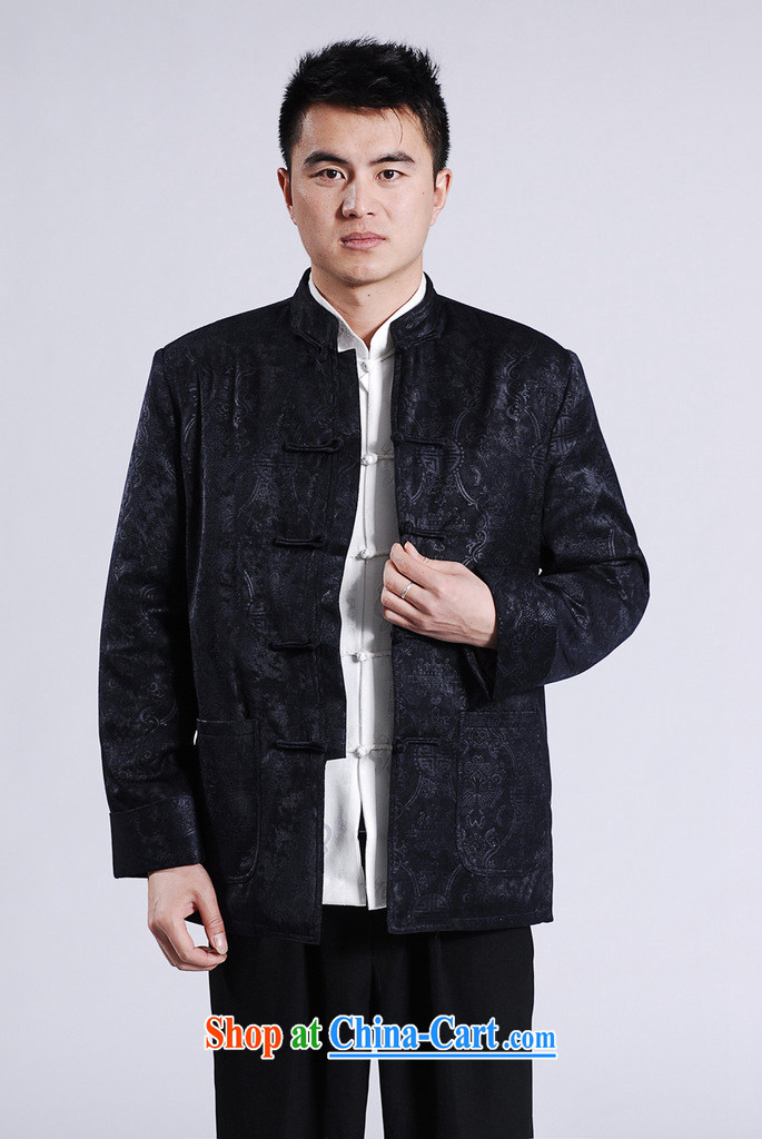 An Jing men's jackets thicken the cotton tang on the lint-free cloth Chinese men's long-sleeved jacket Chinese Dragon Chinese T-shirt red XXXL pictures, price, brand platters! Elections are good character, the national distribution, so why buy now enjoy more preferential! Health