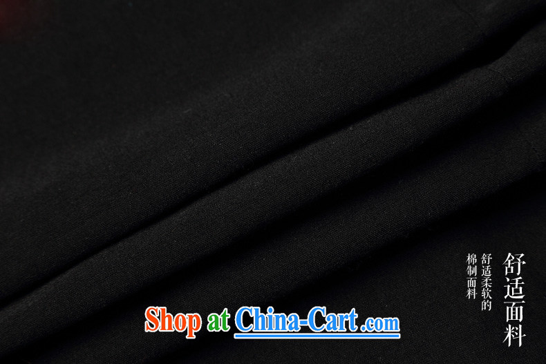 Products HANNIZI China wind shirt men's linen solid-colored long-sleeved style China wind Chinese T-shirt Ethnic Wind men's black XXXL too small a picture, price, brand platters! Elections are good character, the national distribution, so why buy now enjoy more preferential! Health