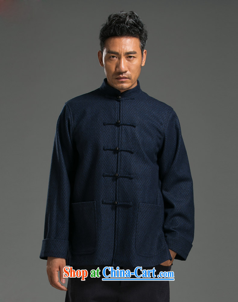 Products HUNNZ China wind linen Chinese, for the charge-back long-sleeved loose men's T-shirt classic national Buddha beads Snap trim black XXXL pictures, price, brand platters! Elections are good character, the national distribution, so why buy now enjoy more preferential! Health