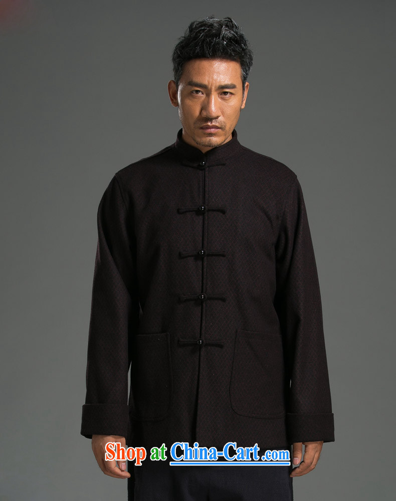 Products HANNIZI China wind linen Chinese, for the charge-back long-sleeved loose men's T-shirt classic national Buddha beads Snap trim light gray XXXL pictures, price, brand platters! Elections are good character, the national distribution, so why buy now enjoy more preferential! Health