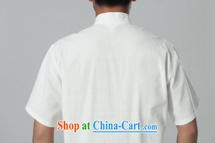 The frequency response in older Chinese men and summer, cotton for the Chinese Tai Chi clothing men's short-sleeve packaged the code men's kung fu Kit white L pictures, price, brand platters! Elections are good character, the national distribution, so why buy now enjoy more preferential! Health