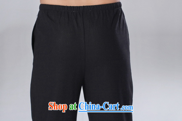 The frequency response in older Chinese men and summer, cotton for the Chinese Tai Chi clothing men's short-sleeve packaged the code men's kung fu Kit black XXXL pictures, price, brand platters! Elections are good character, the national distribution, so why buy now enjoy more preferential! Health