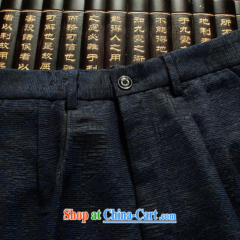 the Lhoba people sprawl, Autumn 2015 middle-aged men's trousers China wind men's long pants father has been in men's pants blue XXL, the Lhoba people, evergreens (B . L . WEIMAN), and, on-line shopping