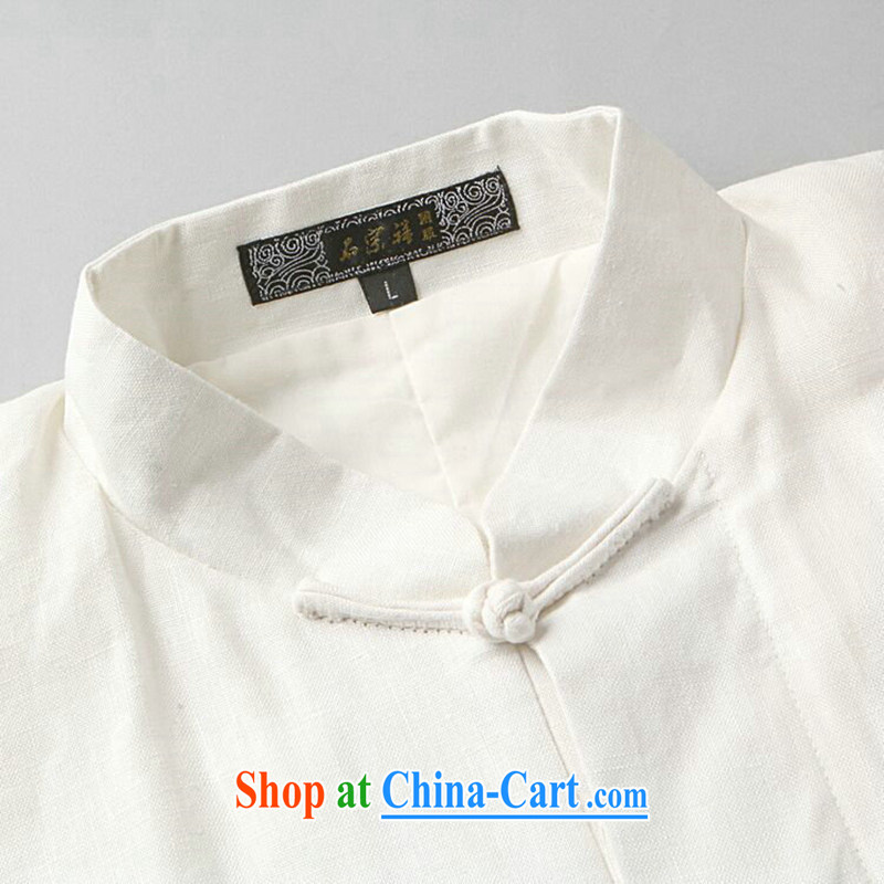 Find Sophie linen men's Chinese package China wind shirt, for Chinese Antique Han-smock Tai Chi uniforms Kung Fu T-shirt - 6 M, flexible employment, online shopping