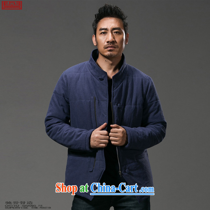 Internationally renowned Chinese clothing Chinese wind men's linen quilted coat thick male, for Chinese cotton suit Chinese parka brigades