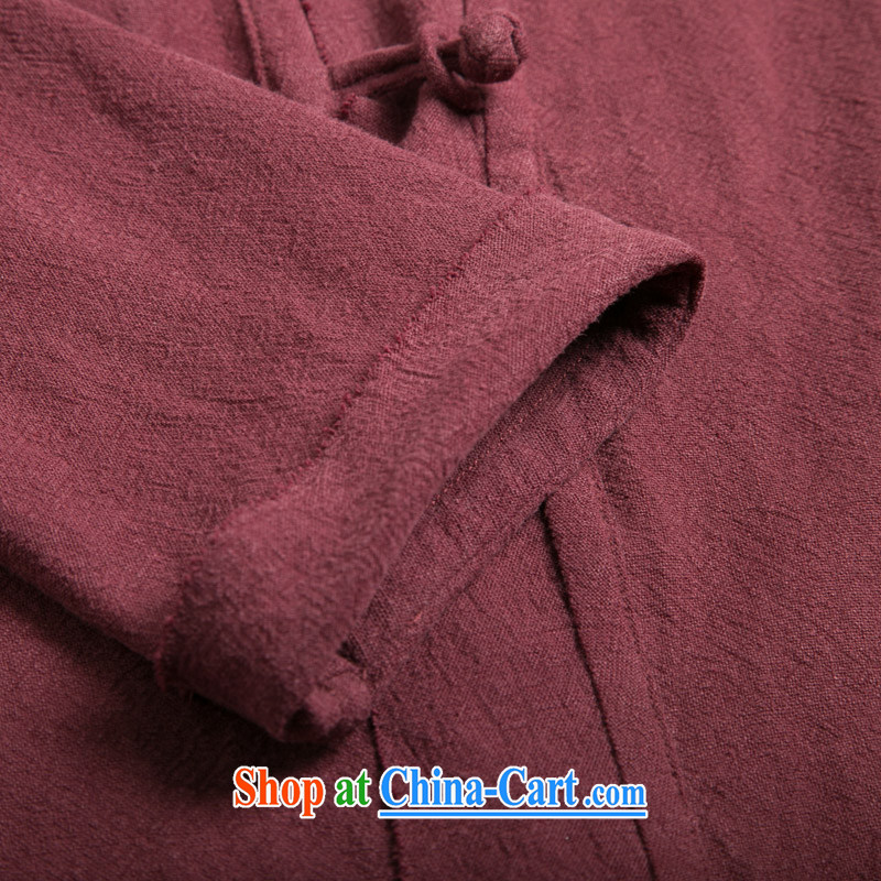 Internationally renowned Chinese clothing Chinese wind men Tang jackets linen clothes autumn basket with the long-sleeved casual relaxed, served the national character 2 Uhlans on XL, internationally renowned (chiyu), and, on-line shopping