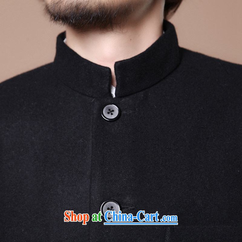 Find Sophie Chinese Antique men's Chinese Korean version suits the older, lead nation gross smock jacket this black 3 XL, flexible employment, and shopping on the Internet