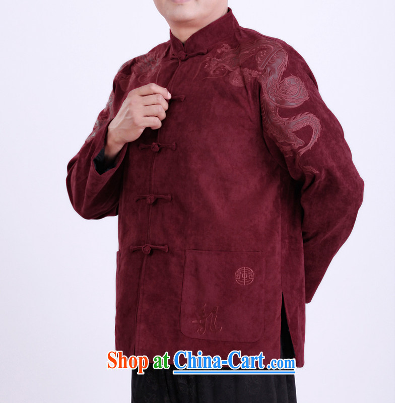 The Dili Shi Kai Men Tang replace Spring and Autumn and new men Tang jackets, older men with short T-shirt 13,130 190 red T-shirt, in Dili, Mr Rafael Hui, Kai, and shopping on the Internet