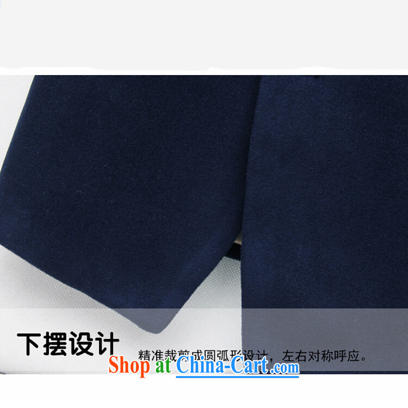 Dan Jie Shi men's casual jacket thin spring loaded Small suit smock collar, jacket dark blue XXXL, Dan Jie Shi (DAN JIE SHI), and, on-line shopping