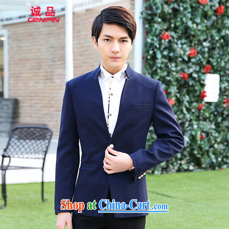 Honesty and Integrity, men, suits for autumn new Korean men's beauty and Leisure Suit 9951 dark blue XXL, (CENPIN), shopping on the Internet