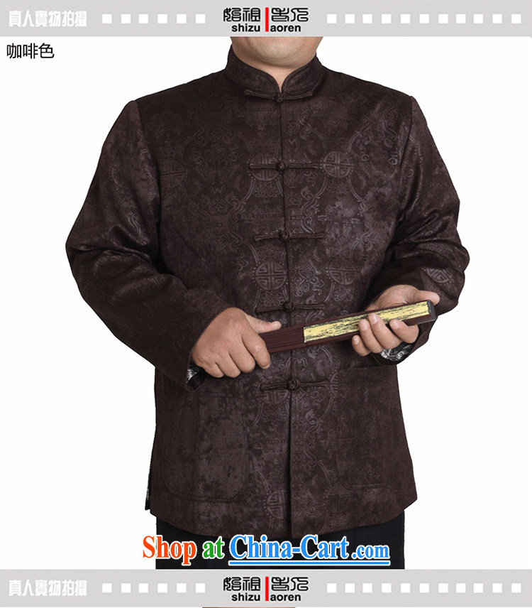 Adam's 2015 elderly men and Tang with autumn and winter, older men and long-sleeved Tang jackets men's national costumes men's quilted Tang Replace T T 1155 1155/brown this small concept, it is recommended that a number pictures, price, brand platters! Elections are good character, the national distribution, so why buy now enjoy more preferential! Health