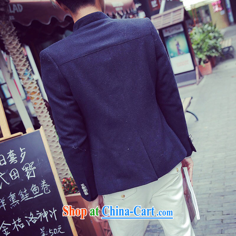Dan Jie Shi-new, shorter, and for single-tie it suits metal clip hair Smock is male and dark blue XXL, Dan Jie Shi (DANJIESHI), shopping on the Internet