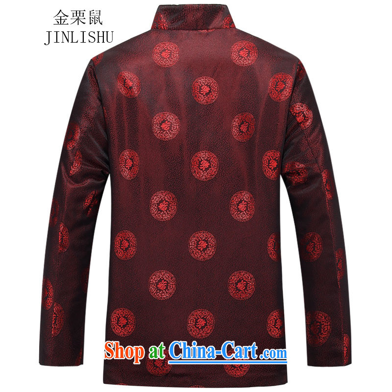 The poppy in the older Chinese men and women (couples with autumn new jacket, long-sleeved to life wedding service men, red men, 185, the maroon mouse (JINLISHU), and shopping on the Internet